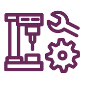 Symboler för hantverk och produktion